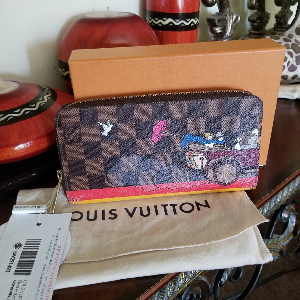 Louis Vuitton illustre Evasion wallet